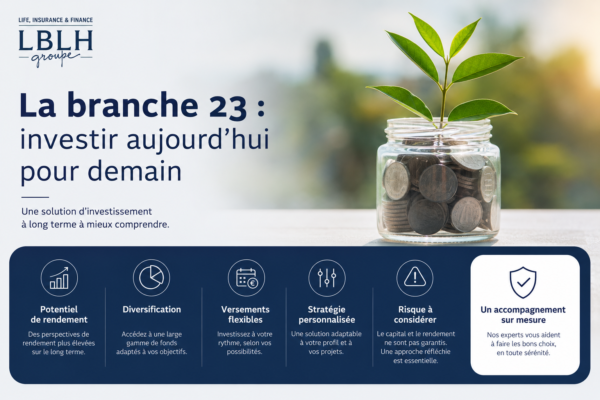 Découvrez les avantages et les risques de la branche 23, une solution d’investissement à long terme liée à des fonds.